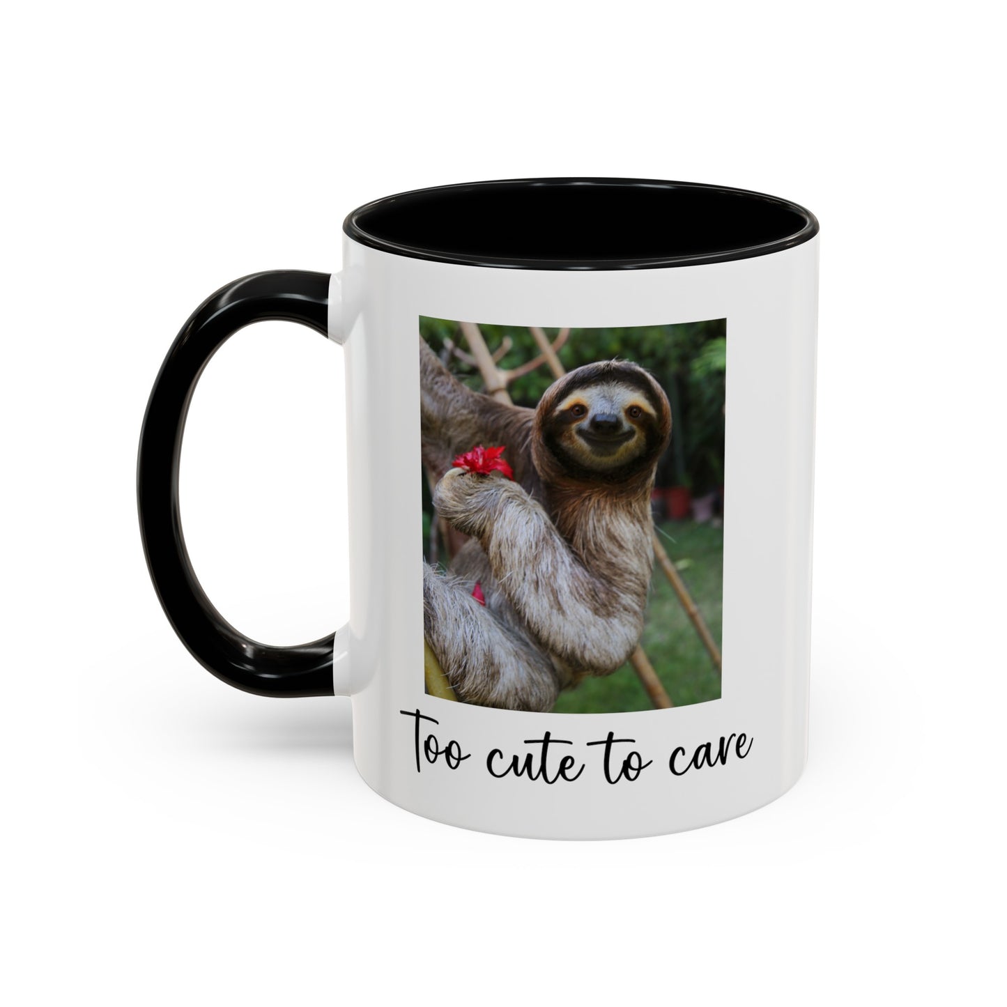 Cute Sloth Accent Coffee Mug, 11oz