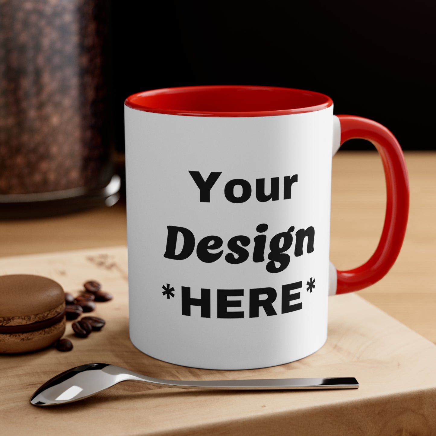 Personalized Accent Coffee Mug, 11oz