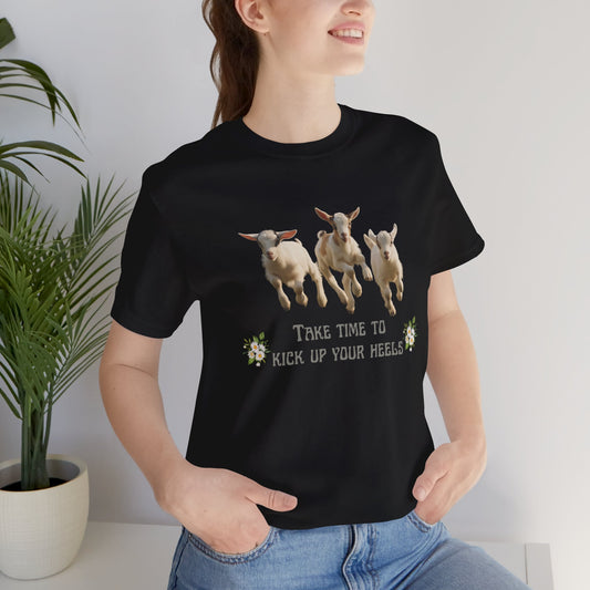 Cute Baby Goat Tee Shirt, Motivational